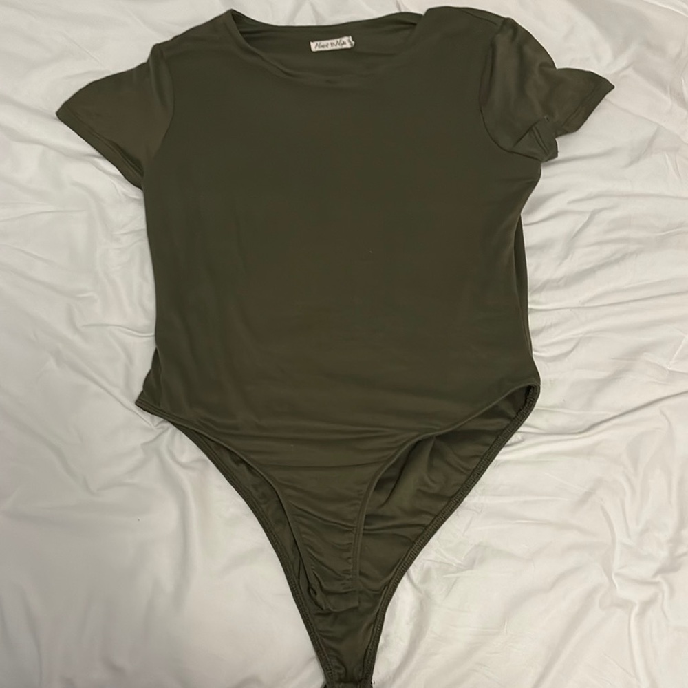 Olive Green Women’s Bodysuit